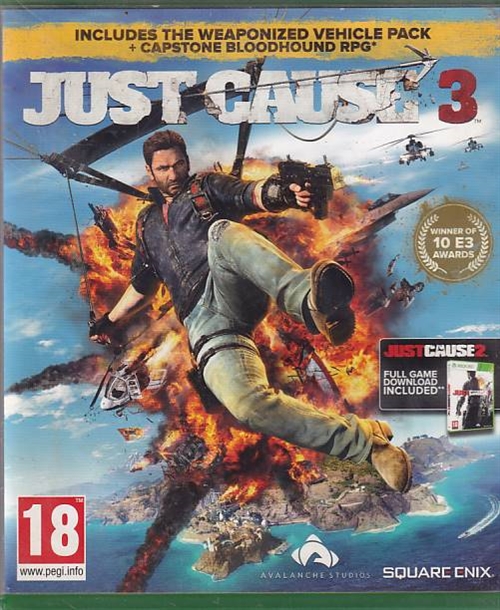Just Cause 3 - XBOX One (A Grade) (Genbrug)